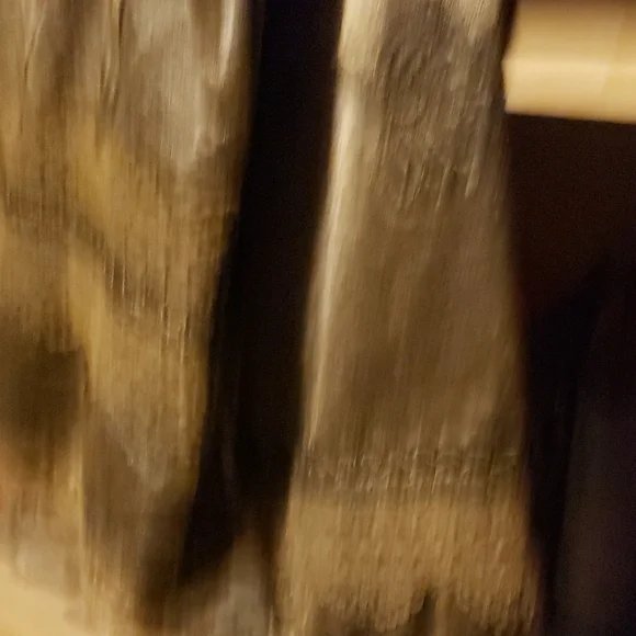 Flashback Metallic Brown Embroidered Leather Jacket - Picture 4 of 4